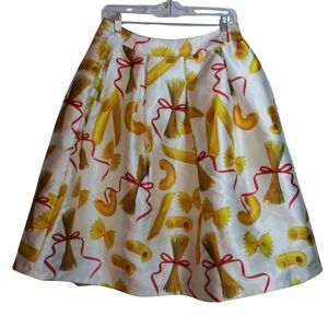 Showbiz Novelty Pasta Bow Swing Skirt Quirky Size M